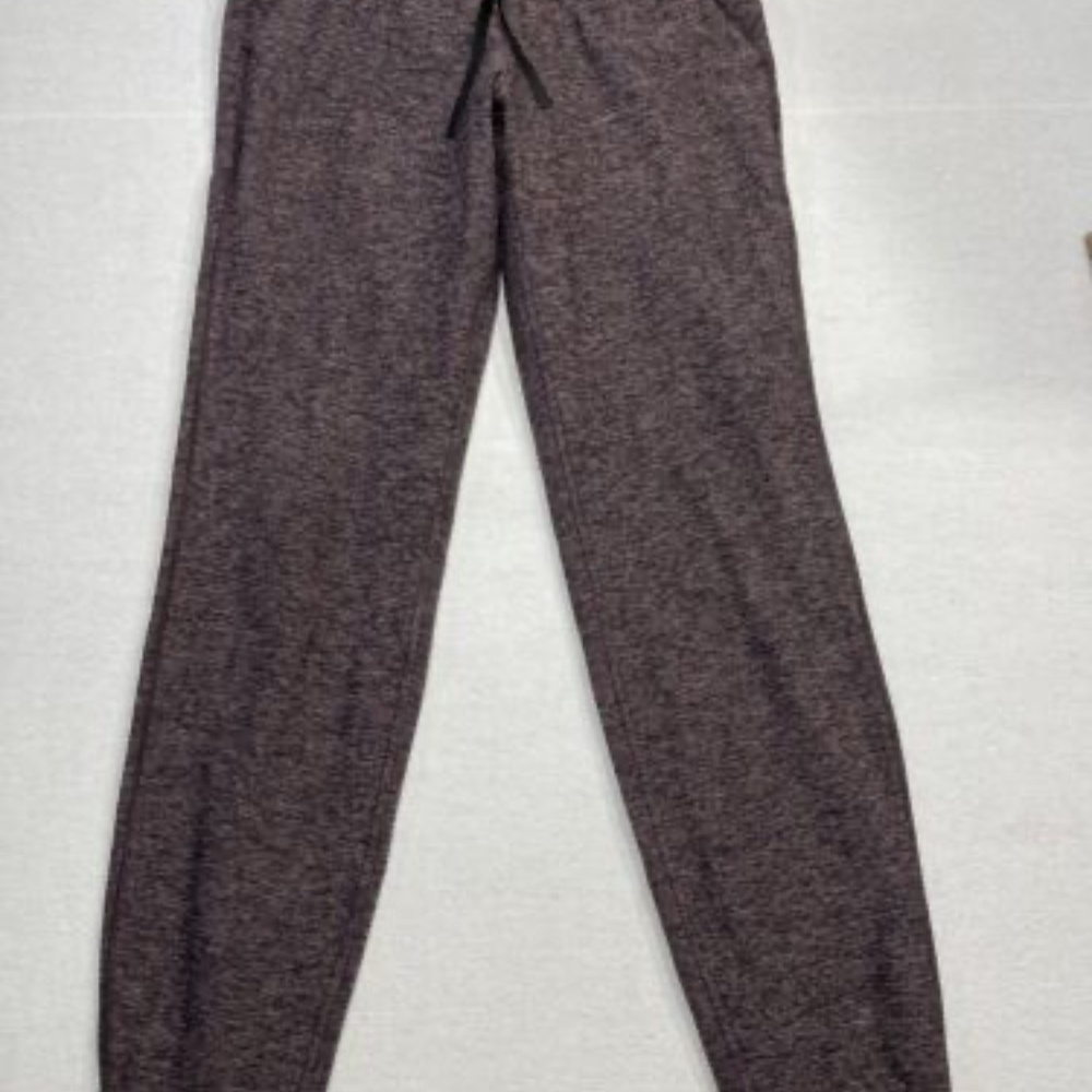 Lululemon purple heathered jogger sweat pants